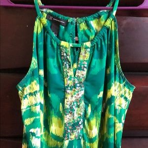 Green INC dress